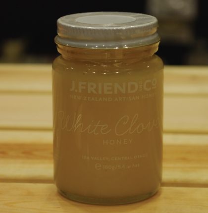 J.Friend & Co White Clover Organic Honey 160g
