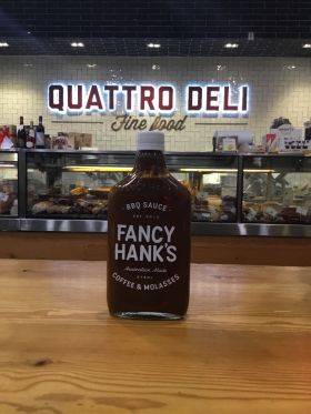 Fancy Hank's Coffee & Molasses BBQ Sauce 375Ml