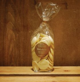 Belcolade Drops White Chocolate 200g
