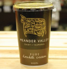 Meander Valley Pure Double Cream 300ml