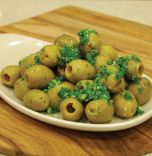 Pitted Green Olives 200g