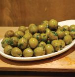 Marinated Cracked Green Olives 200g